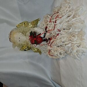 VINTAGE, Christmas MOP DOLL